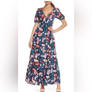Eliza J Floral Maxi Dress (Size 4) EUC